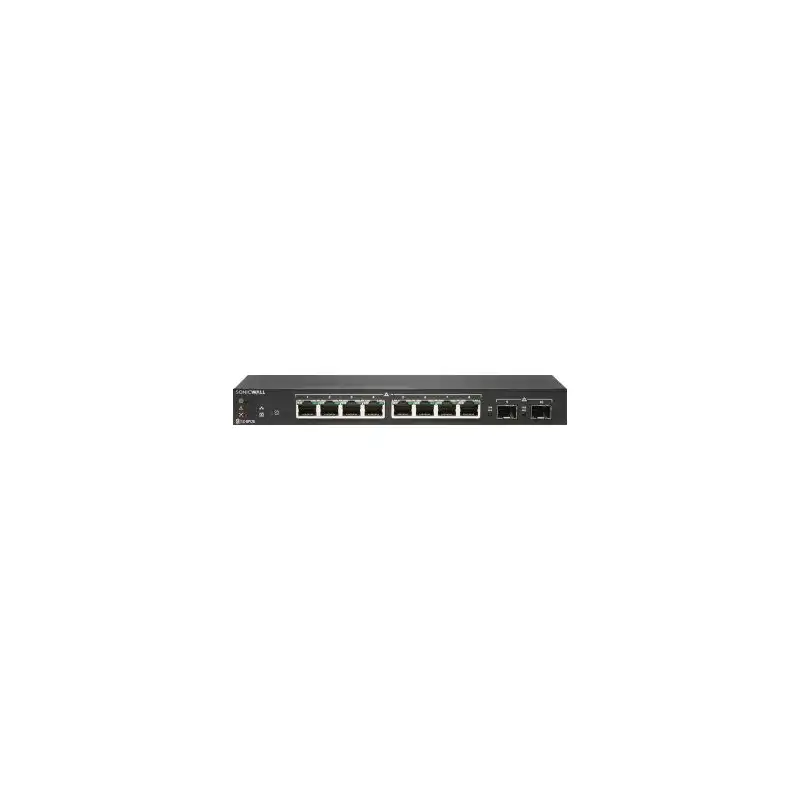 SonicWall Switch SWS12-8POE - Commutateur - Géré - 8 x 10 - 100 - 1000 (PoE) + 2 x Gigabit SFP - de bur... (02-SSC-8368)_1
